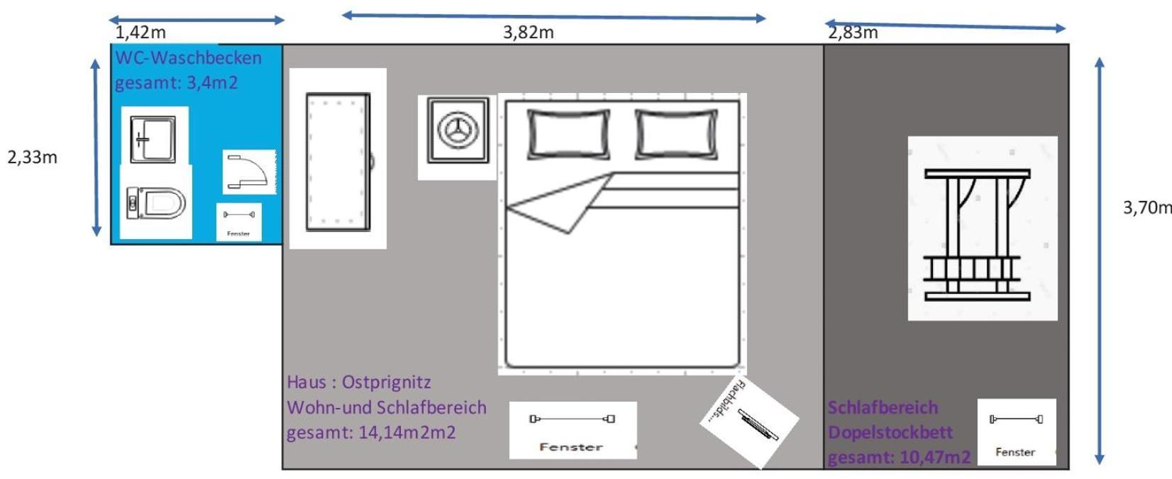La Maison Pritzwalk - Bett & Bike Camera foto